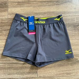 Mizuno dark grey volleyball shorts/spandex